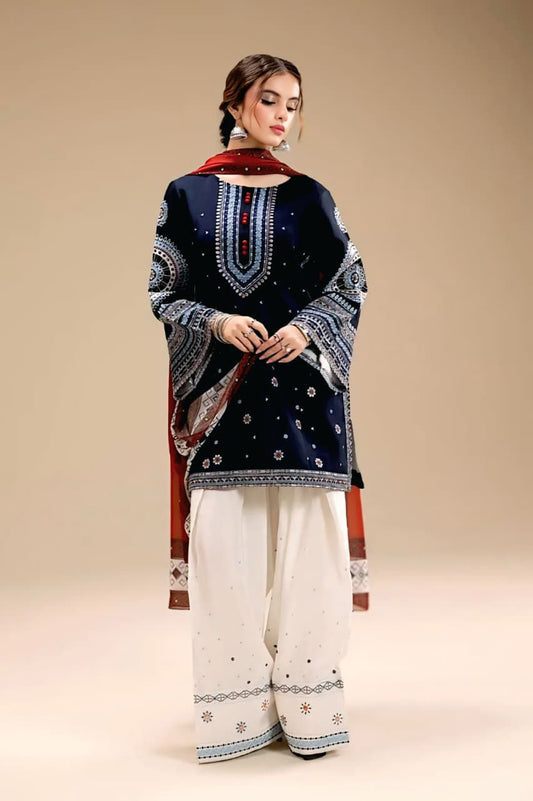 JAZMIN Premium Lawn 3PC Digital Printed Dupatta