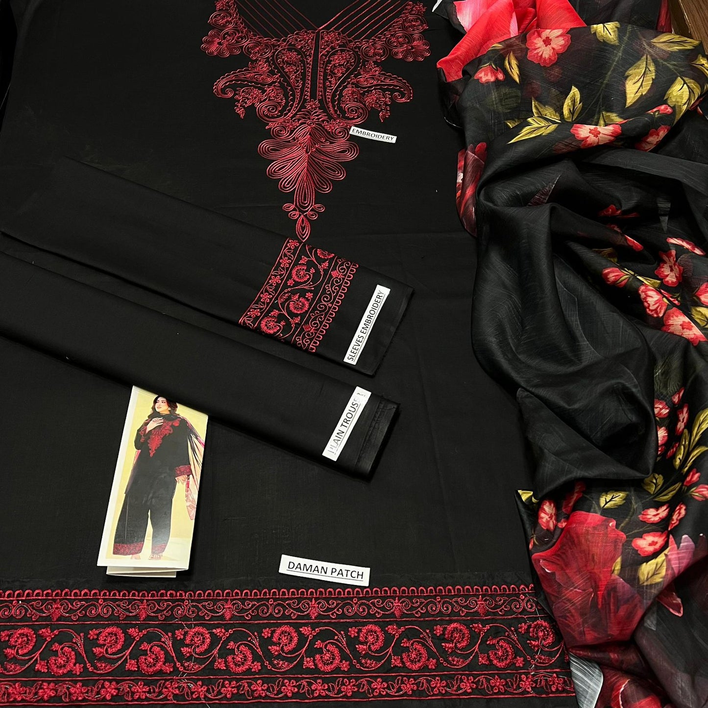 SAPPHIRE Premium Lawn Summer 3PC Digital Print Dupatta Suit