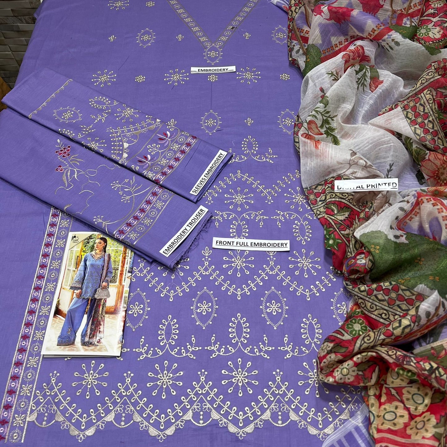 SAHANE Premium Lawn 3PCs