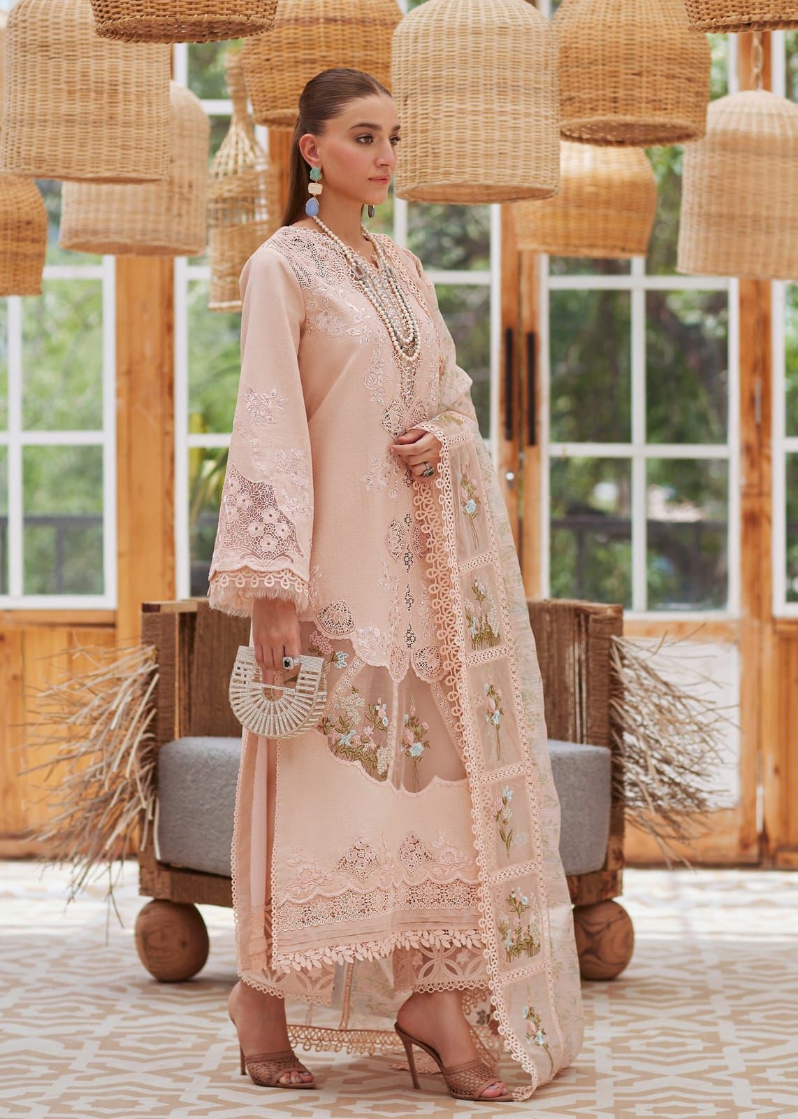 Crimson Lawn Embroidered 3PC