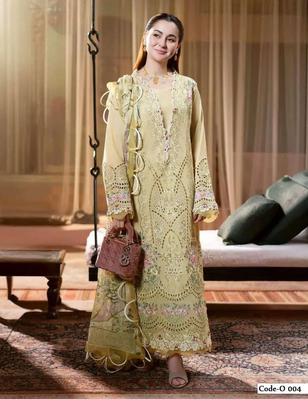 JADE Lawn Collection Chickenkari Embroiderd 3PCS