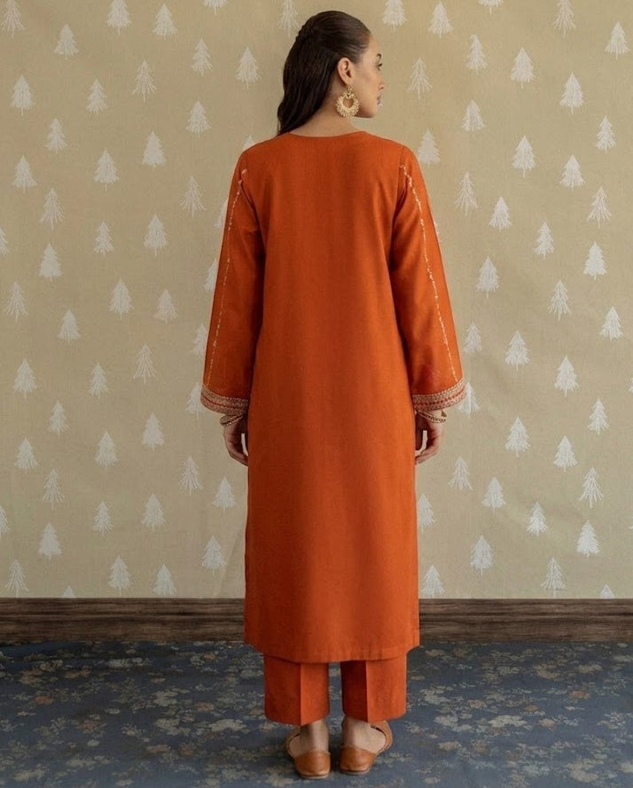 Elegant Lawn 2-Piece Unstitched Suit