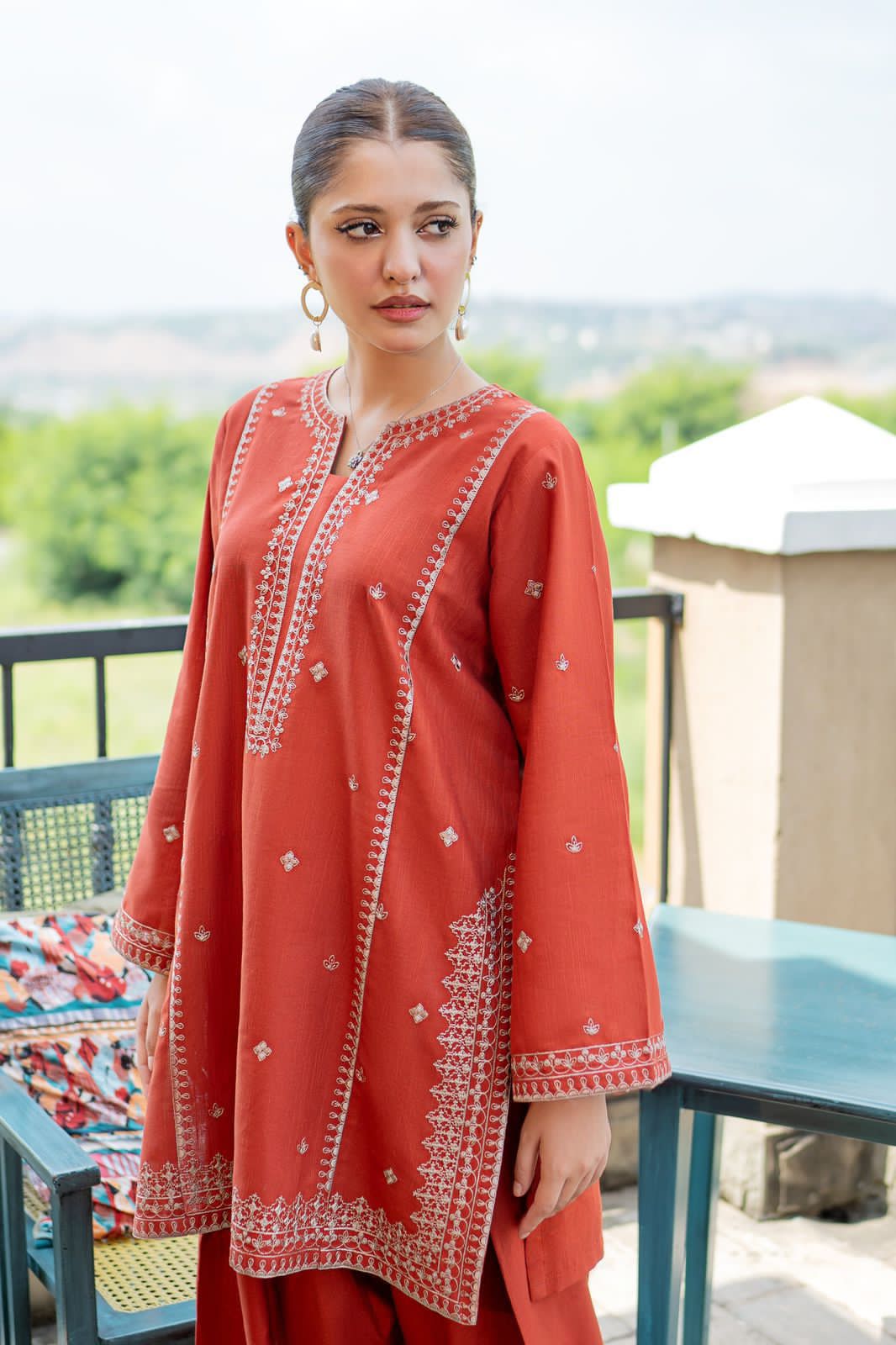 URGE Premium Lawn 2PC Embroidered Suit
