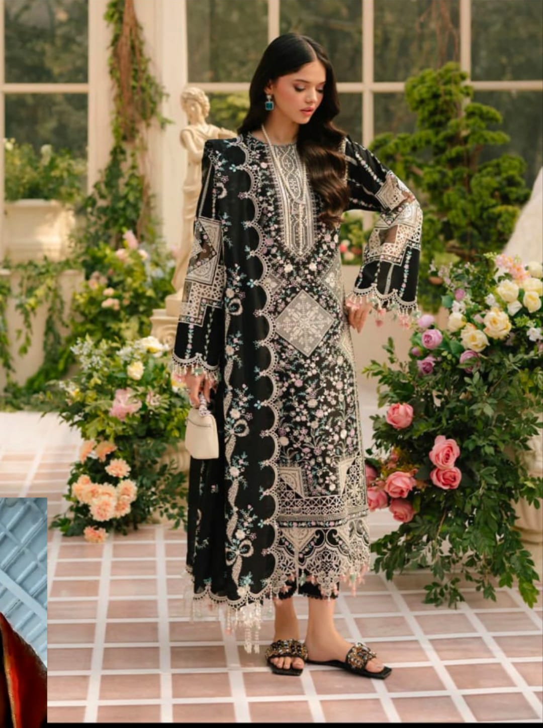 LAAM Premium Lawn Luxury Embroidered 3PCs