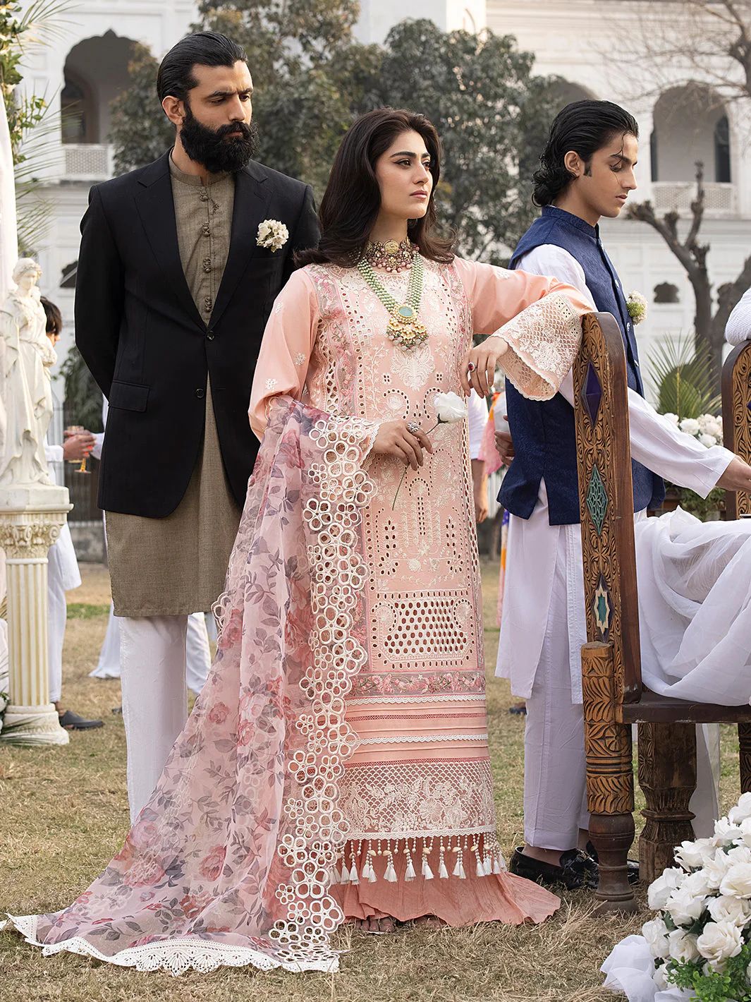 MAHNUR DAISY 24AB Chikankari 3PC Suit