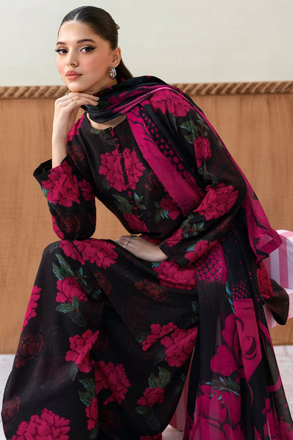 AFSANAH  Unstitched Premium Lawn 3PCs Suit