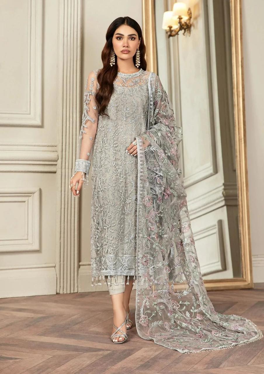 ZARIF Luxury Net Fabric Premium 3PCs