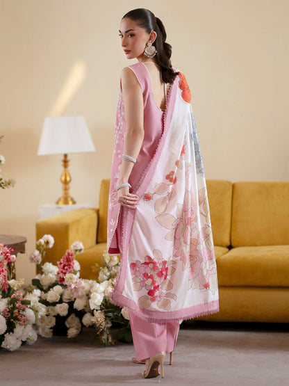 Mahnur Premium Lawn 3PC Embroidered Suit