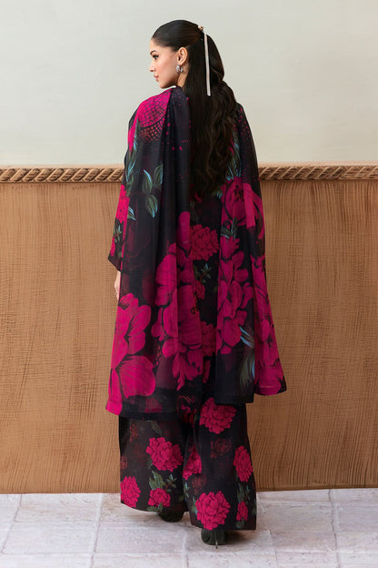AFSANAH  Unstitched Premium Lawn 3PCs Suit