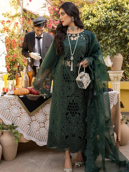 Bin Ilyas Lawn Embroidered 3PC