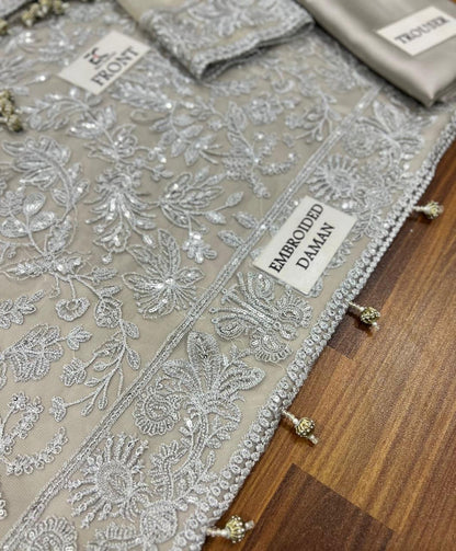 ZARIF Luxury Net Fabric Premium 3PCs