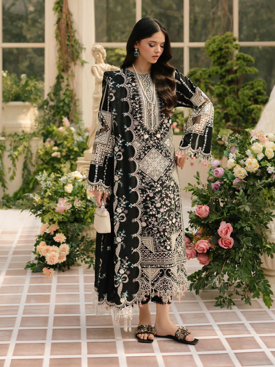 LAAM Premium Lawn Luxury Embroidered 3PCs