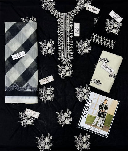Noore Premium 3PC Lawn Suit