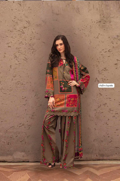 Charizma Airjet Lawn Printed 3PC Suit