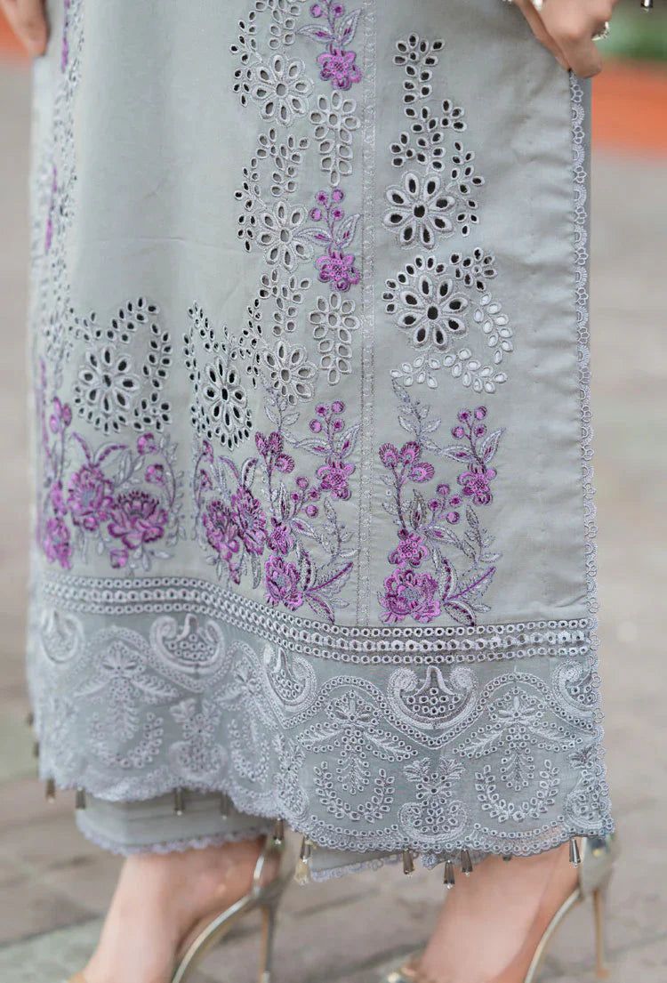 MUSHQ Premium EMBROIDERED Lawn 3Pcs
