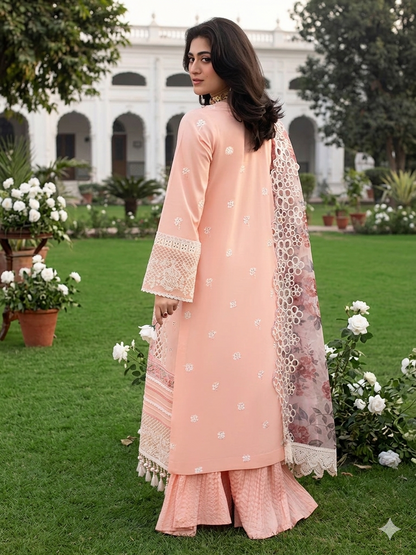 MAHNUR DAISY 24AB Chikankari 3PC Suit