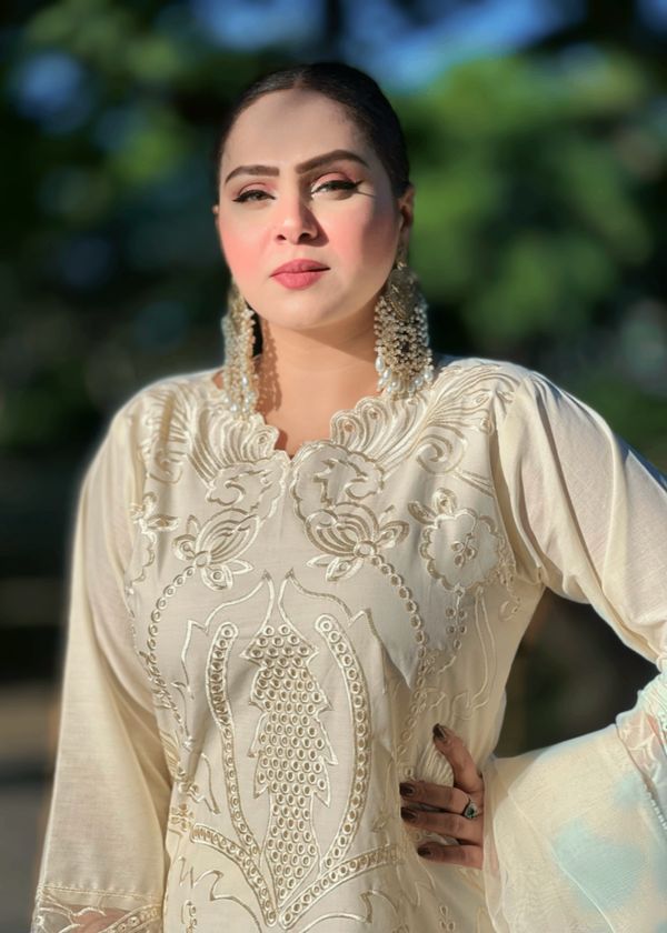 LAAM Premium Embroidered Lawn Suit