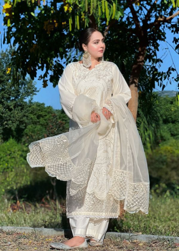 LAAM Premium Embroidered Lawn Suit