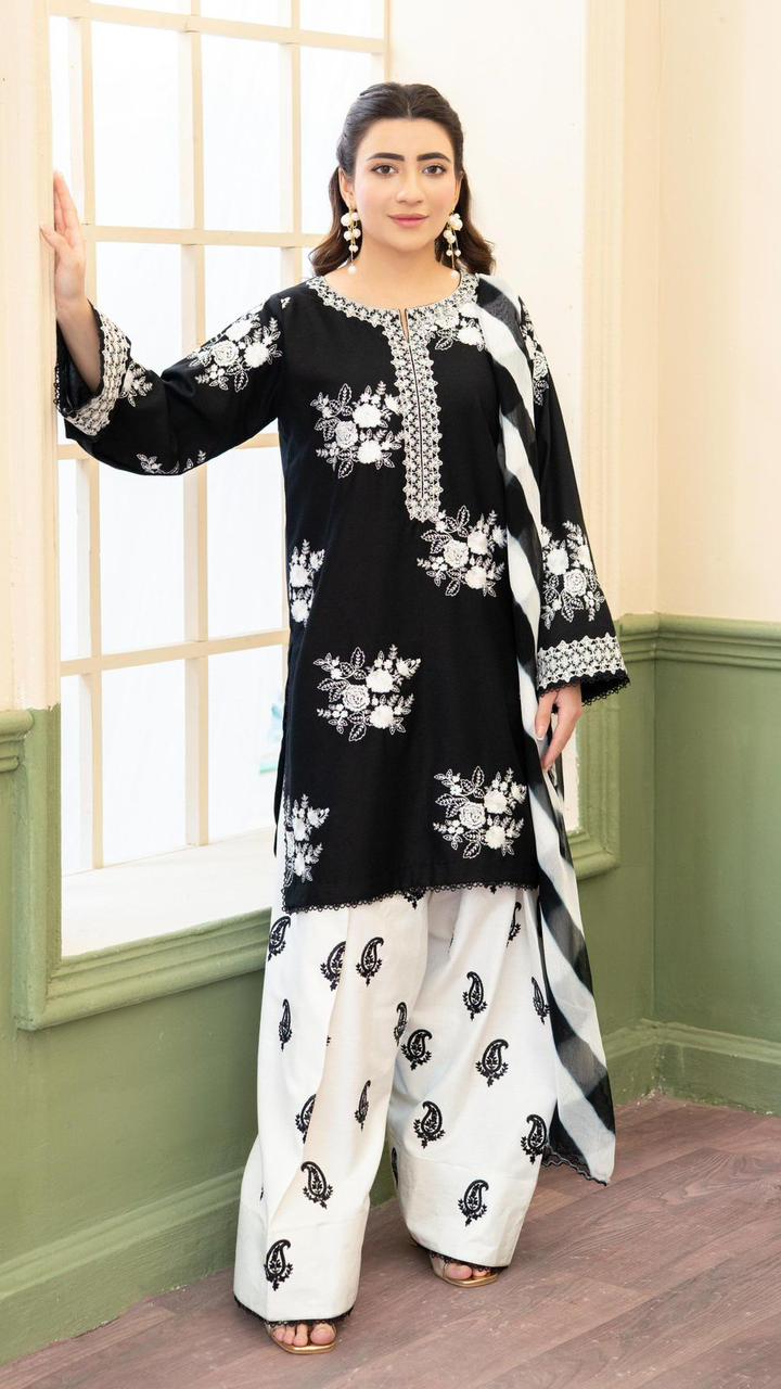 HUSSAIN REHAR Luxury Embroidered Lawn