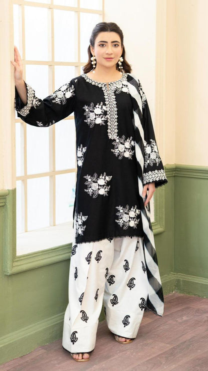 HUSSAIN REHAR Luxury Embroidered Lawn