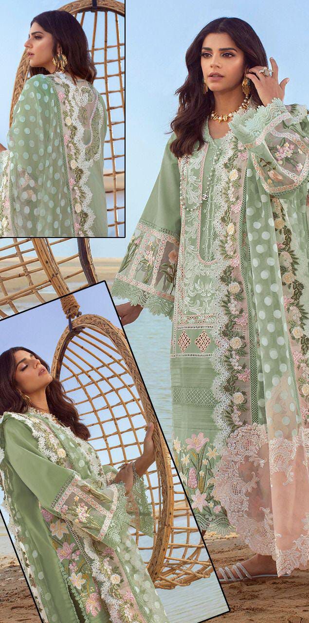 Crimson Premium Chikankari Lawn Suit