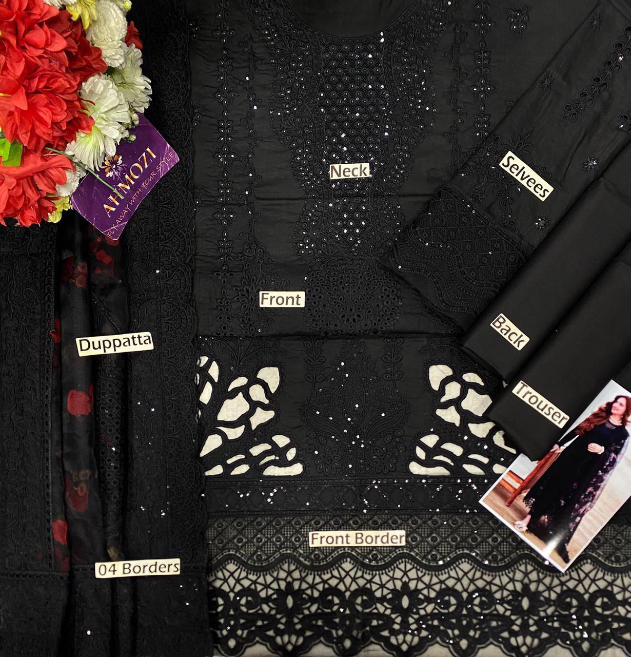 Nureh Chikankari Lawn Suit