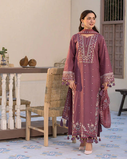 JADE Premium 3PC Embroidered Lawn Suit