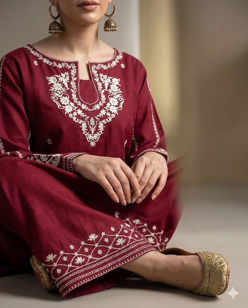Premium Embroidered Lawn 2PC Suit