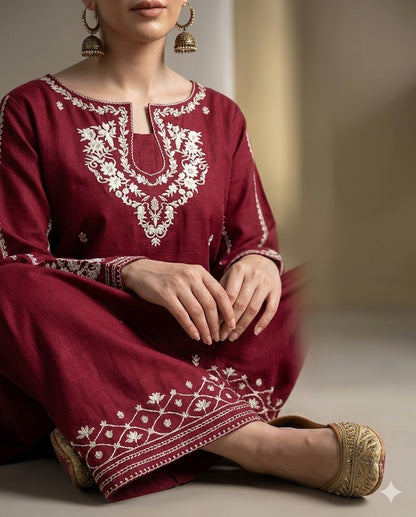 Premium Embroidered Lawn 2PC Suit