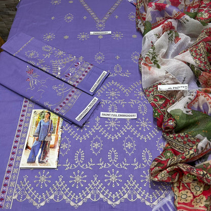 SAHANE Premium Lawn 3PCs