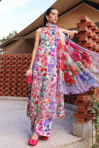 MARIA B Printed Lawn Embroidered Spengle Work 3PCs