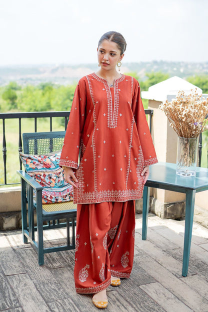 URGE Premium Lawn 2PC Embroidered Suit