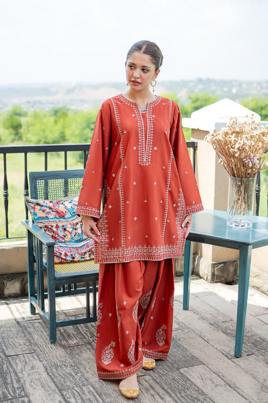 URGE Premium Lawn 2PC Embroidered Suit