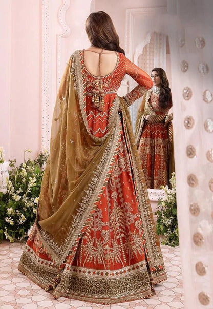 MAHNUR | The Royal Asim Jofa Inspired Luxury Chiffon Frock