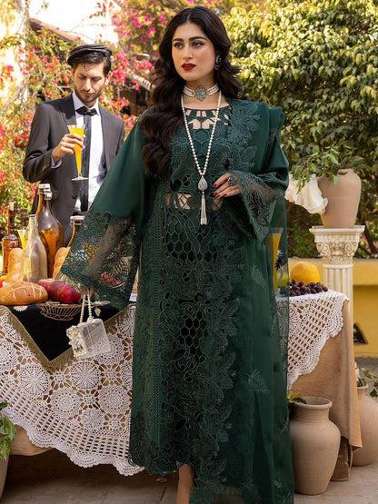 Bin Ilyas Lawn Embroidered 3PC