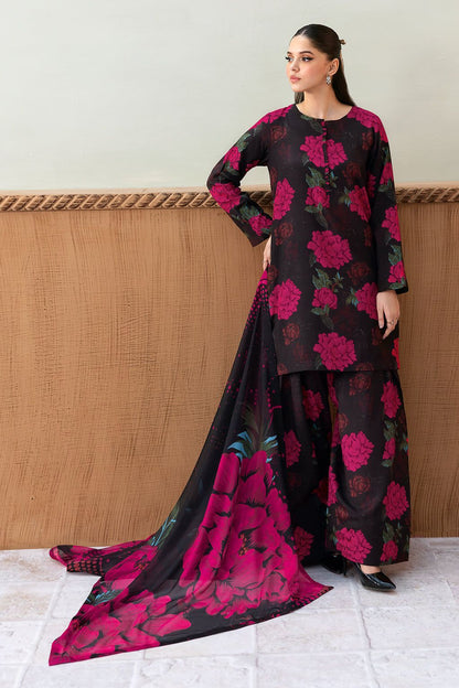 AFSANAH  Unstitched Premium Lawn 3PCs Suit