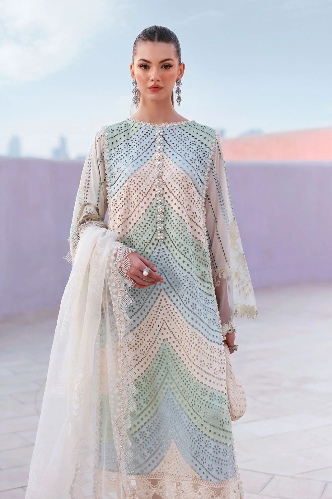 MARIA B 3PC Swiss Lawn Suit