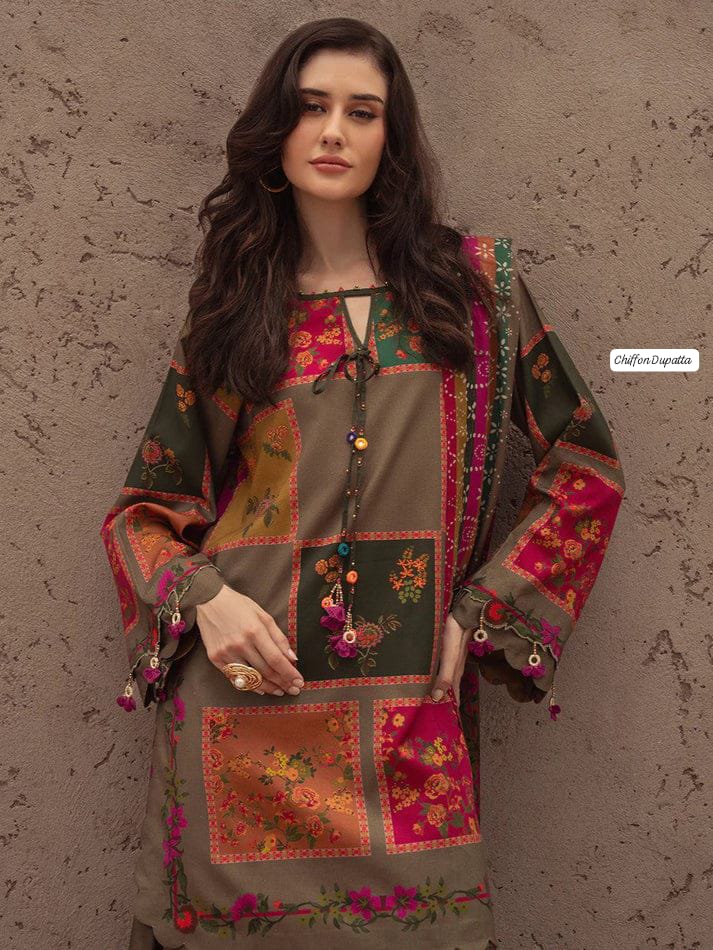 Charizma Airjet Lawn Printed 3PC Suit