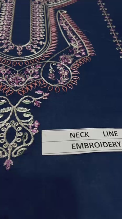 URGE Premium Lawn 2 Piece Fully Embroidered Suit with Matching Trouser